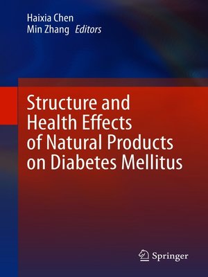 cover image of Structure and Health Effects of Natural Products on Diabetes Mellitus